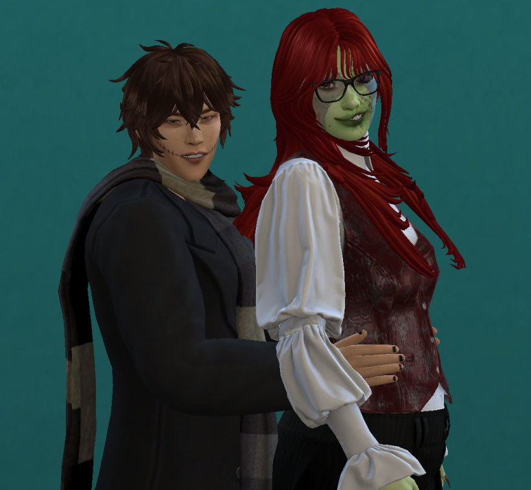 Im_Clew's tweet photo. two of my creepypasta ships made yayayayyayayay https://t.co/b8ASESRk8L