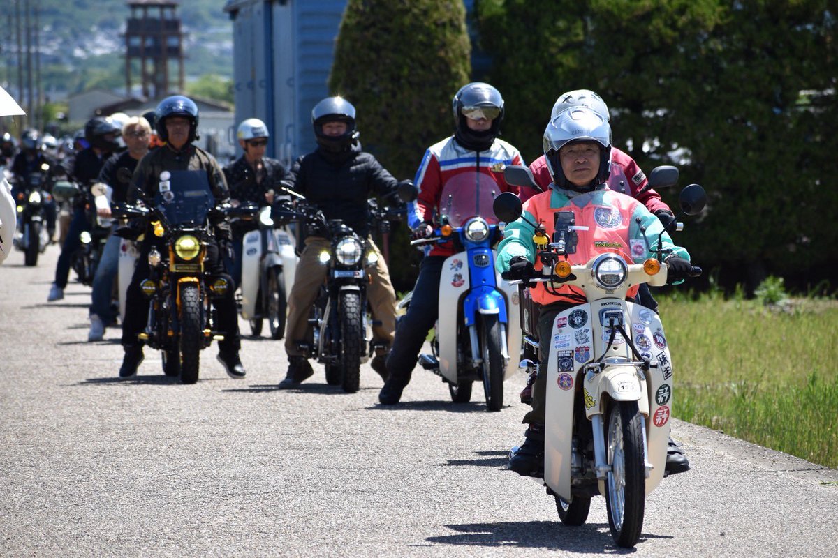 naracub2015's tweet photo. 🌸奈良カブミーティング運営からお知らせです🌸

奈良カブミーティングvol.20の写真を載せていきます😊👍
(カメラ撮影　@kokoro_ueo  Special thanks)

#世界最大規模のカブフェス
#日本一のカブミーティング
カブの聖地
#奈良カブミーティング
#カブの駅 https://t.co/jtRPKU8RxZ