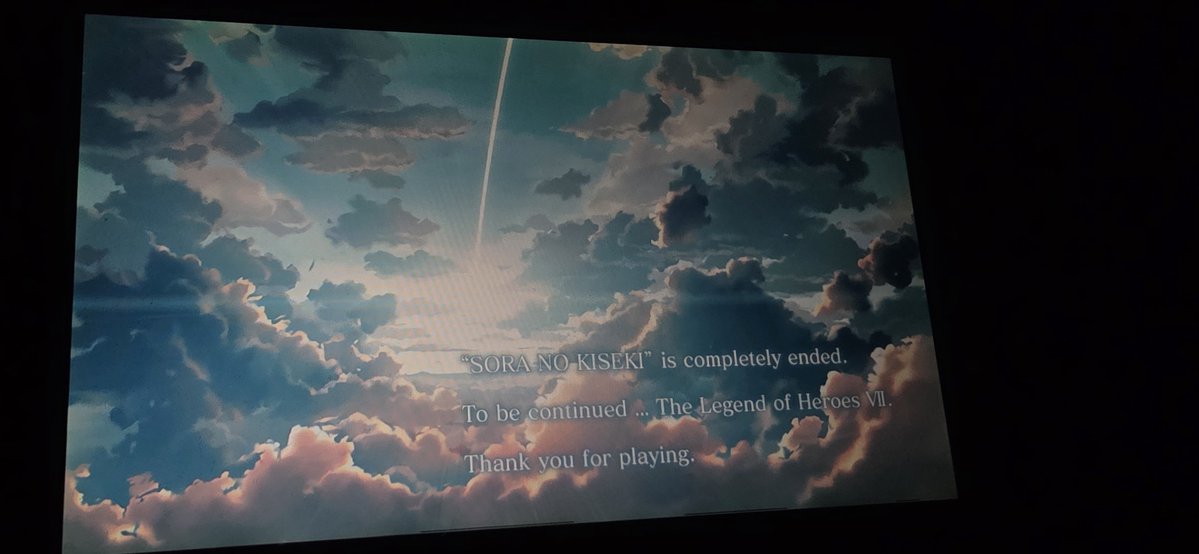 Seabghetti's tweet photo. #28 Trails in the Sky the 3rd 
Gotta be real, favorite of the trilogy Kevin Graham i loooove you 

Really liked the structure of this game letting me feel like I'm not missing too much as I'm progressing and the Memory Doors were really fun with a few exceptions 

Zero Next! https://t.co/zQN56wrP9c