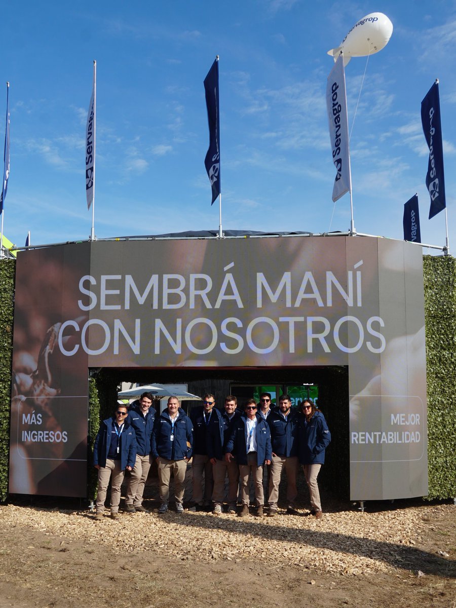 servagrop's tweet photo. Cerramos 4 días increíbles en @agroactiva. Primera vez y mejor debut 🙌

Gracias a cada productor y técnico que pasó por el stand y confió en Servagrop.

El stand se desarma, el trabajo en el campo sigue. Nos vemos en la próxima 🥜

#AgroActiva2026 #Servagrop https://t.co/oPCp9zDnu0