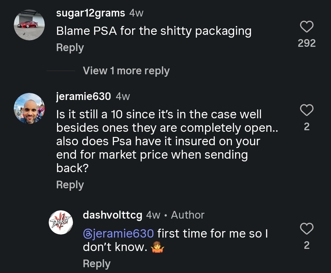 HighEndGarrett's tweet photo. 🚨 WHOSE FAULT IS IT?! PSA vs. FedEx 📦💥
​Absolutely heartbreaking to see a fresh return to @dashvolttcg whose submission end up completely shattered like this. @dashvolttcg video has gained over 1 million views in disbelief of his destroyed cards from PSA. While the original poster blamed courier handling, the comment section is heavily divided on who is truly at fault. Half the community points fingers at the carrier, with former employees noting that sending collectibles without extreme precaution is a massive gamble. However, a growing faction argues that the root cause lies with PSA's packaging standards. As users pointed out, poor or cutting-corners packaging by the grading company before it even leaves the facility leaves these rigid plastic slabs highly vulnerable to impact.
​This isn't just an isolated case of bad luck, either. Long-time collectors are noting that they have seen more and more PSA returns arriving to owners completely compromised. This pattern has raised serious concerns about whether PSA is being negligent in their quality control and shipping procedures. When premium grading fees are paid, collectors expect elite-tier protection. If these instances keep happening, it forces the community to question if the company is doing enough to secure our investments or if they are simply banking on insurance claims to clean up preventable shipping disasters.

#psa #Pokemontcg