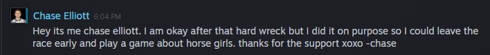 Fan48Bowman's tweet photo. Bro WHO is messaging me on steam https://t.co/tBl0e6CICr