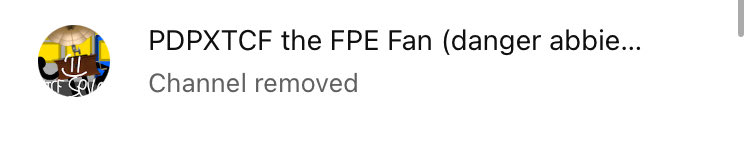PDPXTCF's tweet photo. @TeamYouTube @YouTube alright YouTube. My 508 YouTube channel got terminated for "circumventing" when I didn't do anything wrong nor whatever circumvent is. Here's the url to my YouTube channel. https://t.co/AdyU1GPwNn I don't understand what I did wrong. https://t.co/51dWuWeOvg