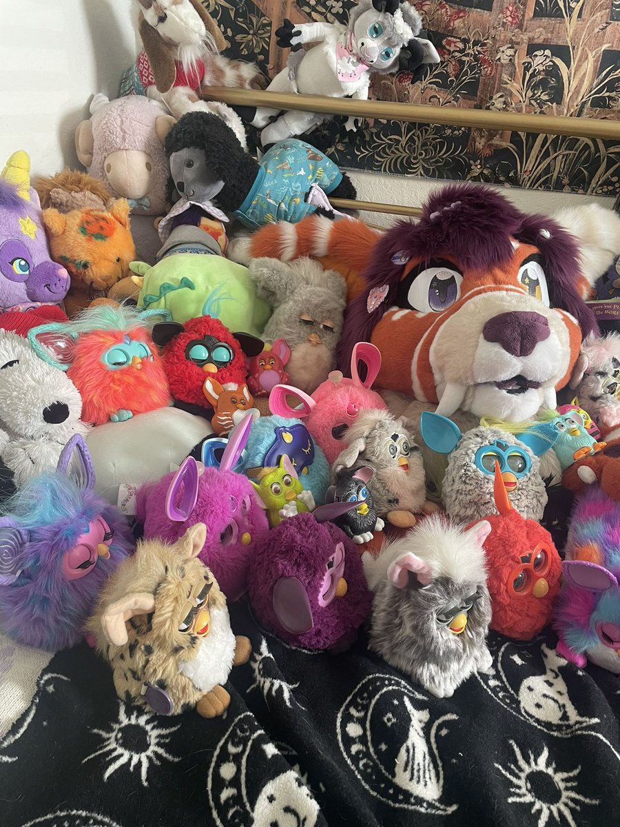 GrumpPng's tweet photo. I love my little serotonin creatures, and trust them with all my life’s secrets which they protect with their lives (and souls)
My army must grow every other month or else I’ll wither away 💖🤧
#fursona #furryfandom #furby #fursuitfriday #fursuit https://t.co/syxb69R3zR