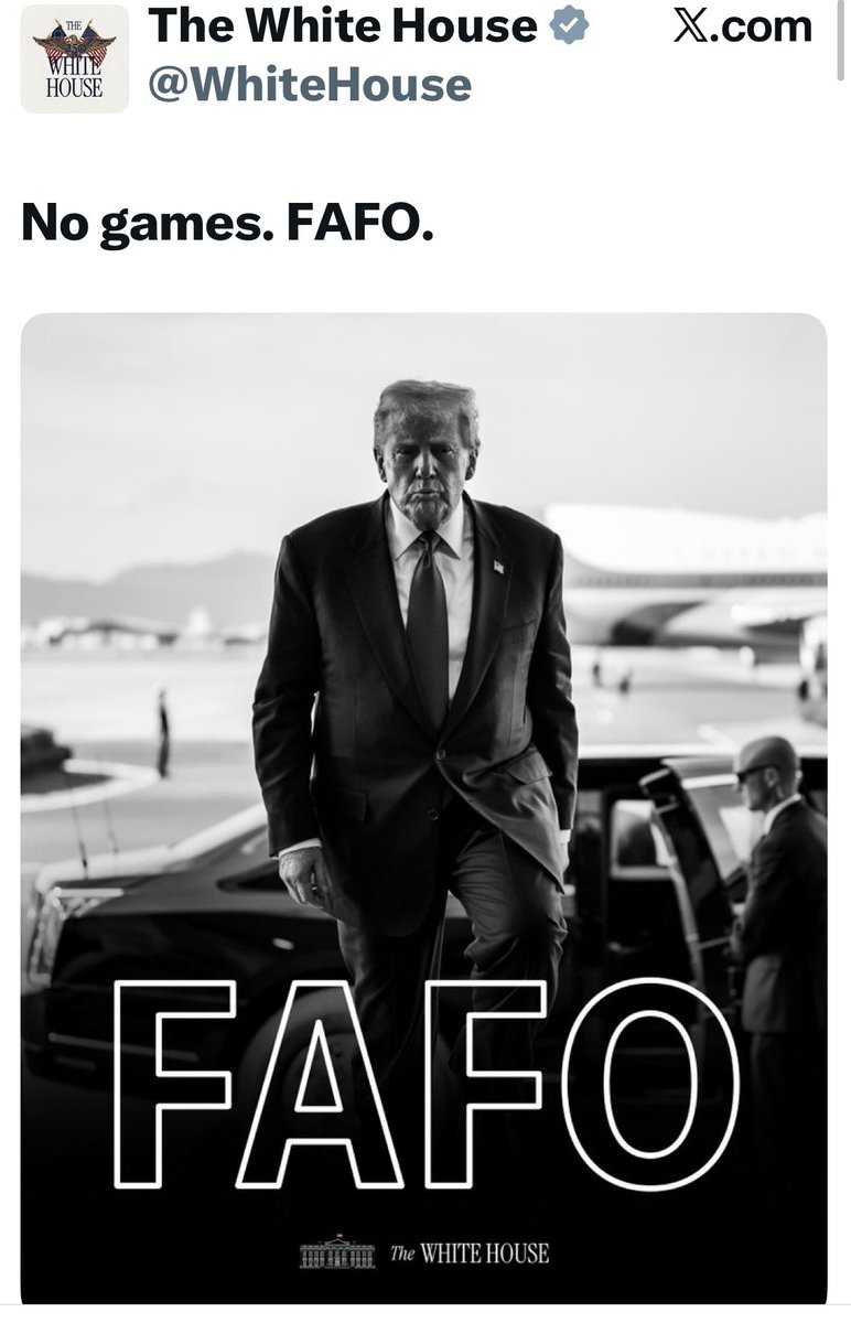WeAreWoke1776_3's tweet photo. FAFO has reached a new level….

Beware the fury of a patient man….. https://t.co/BHrdxB7OLK