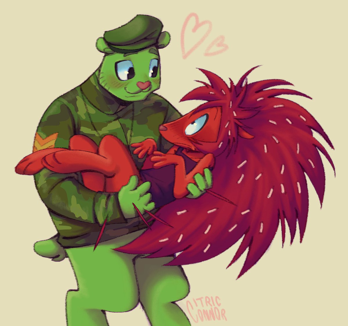 citricsweetie's tweet photo. repost because no one carreeddd #happytreefriends https://t.co/XTel0PbM11