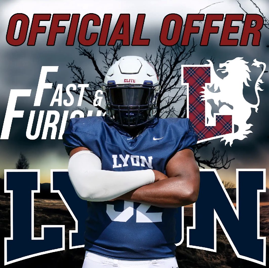 LShannon88975's tweet photo. BIG TIME! Thank you @LyonHBC and @CoachLawhorn for the OFFICIAL OFFER. I’m proud to say that I can continue to play the sport I love!!! https://t.co/ZgcMxXEpyG