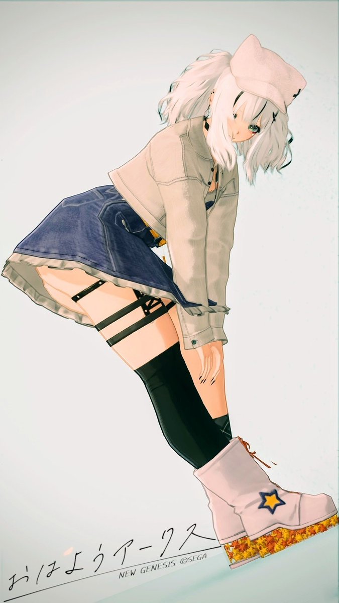 yura_soo's tweet photo. おはろく〜(*ฅ́˘ฅ̀*)♡
週明け無理せずに行きましょ( ु ›ω‹ ) ु♡
#PSO2NGS_SS  #ぷそけつようび  #ma7ロゴ https://t.co/h0tDcBx8Nu