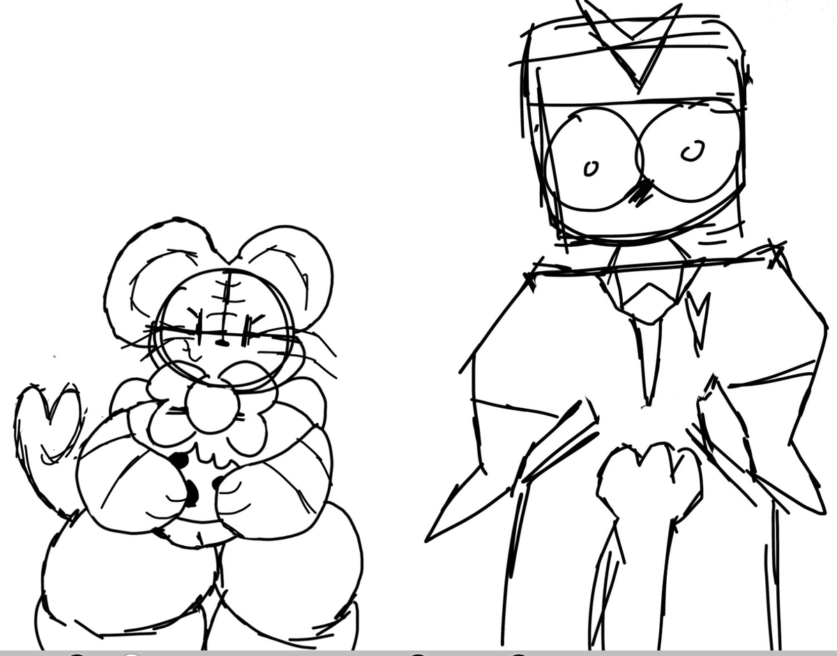 S3curity_G4ard's tweet photo. He survived the shift... Just barely-
(W.I.P art :P)
#LoveDollToyFactory #Merri https://t.co/yLxXQZcg4R