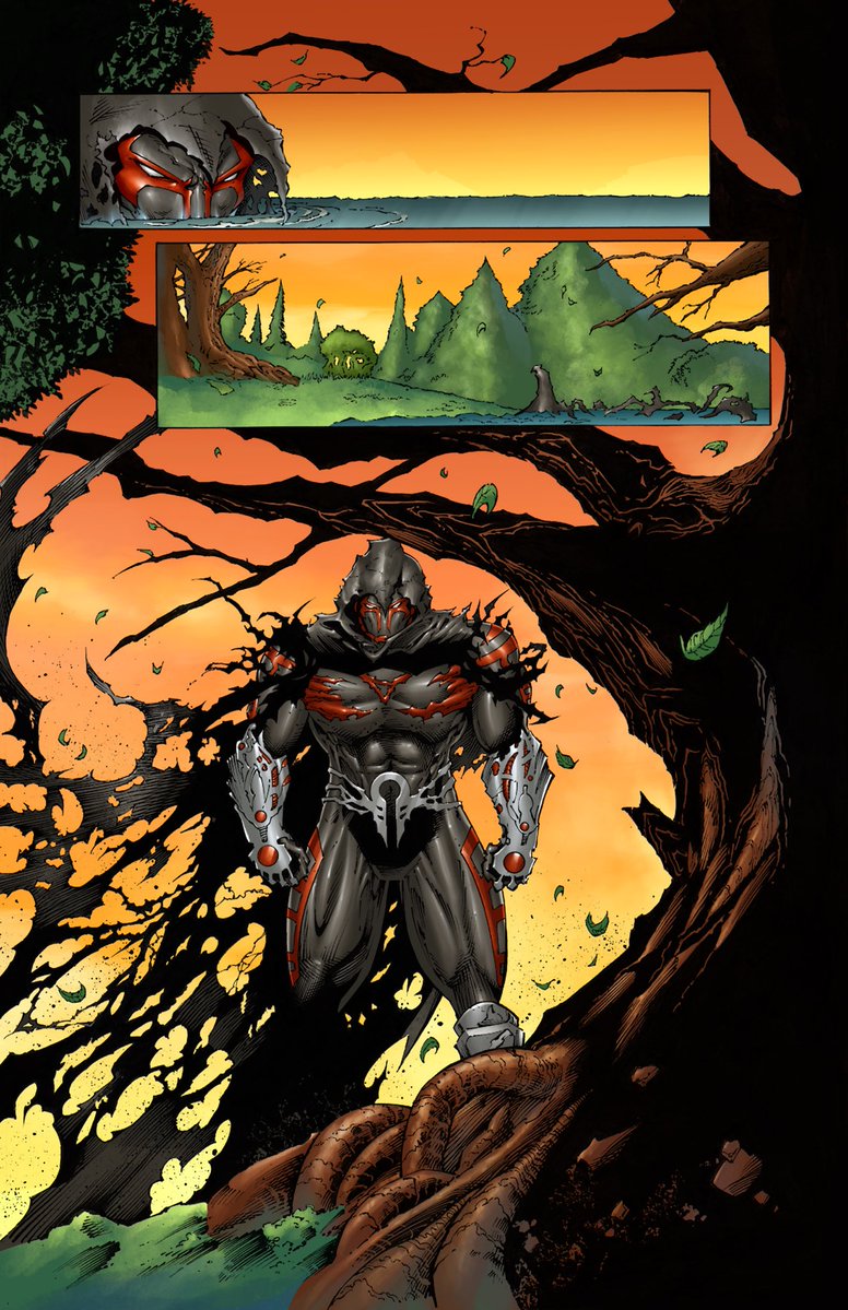 JoeMSonntag1's tweet photo. Reaper Destroyer #2 is a can’t miss book for anyone who loves sci-fi, fantasy, horror comics!

Matthew gets pulled into the Veiled Dimension on a mission to confront Apophis for control of his soul. While new allies seem to emerge, Matthew must confront the secrets of his past and survive a slow descent through his own subconscious.
Reaper Destroyer 2 is an acid trip wrapped inside a twisted dark fantasy.

Back here:

https://t.co/mhTXWqkFsd