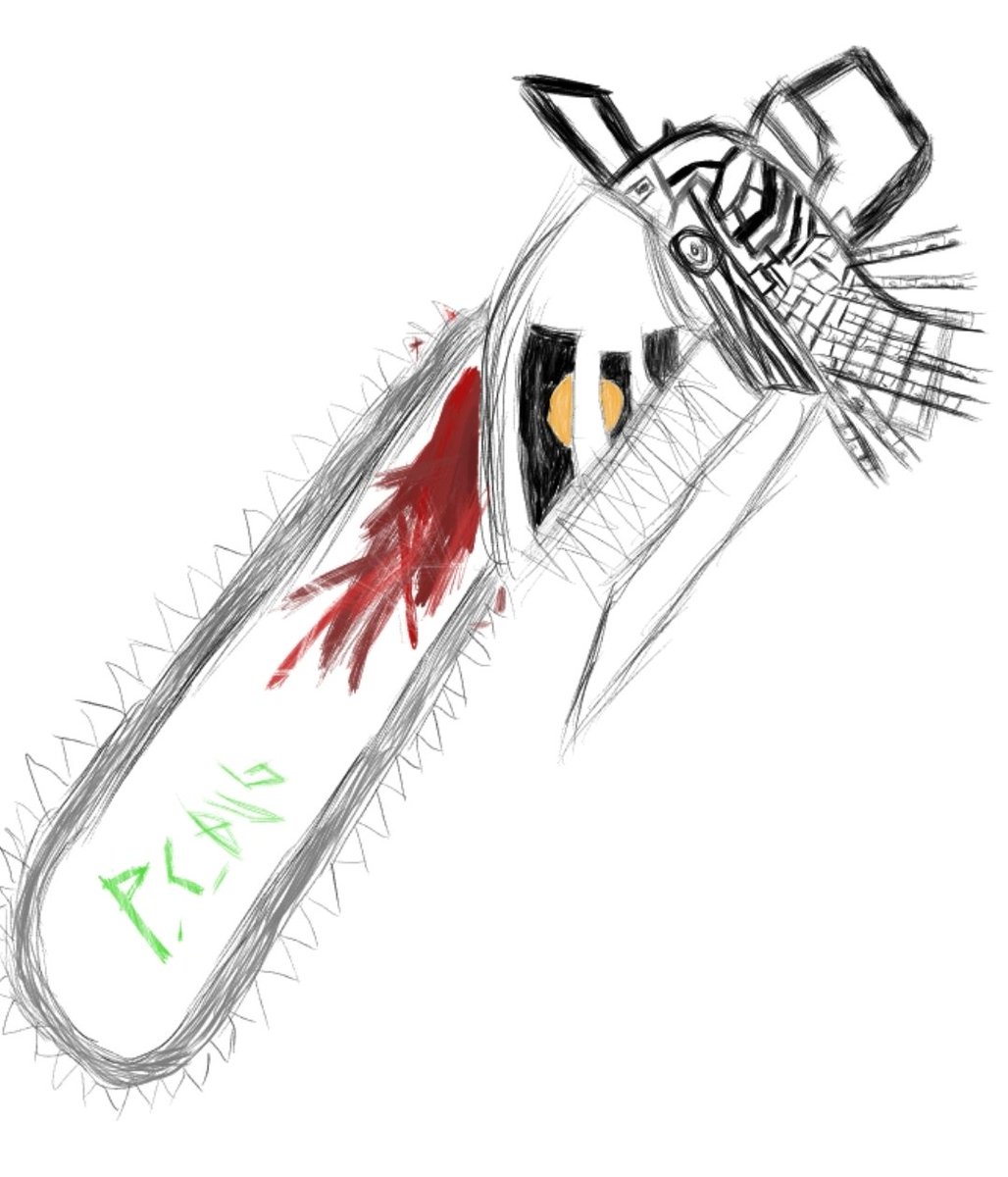 PC_bug's tweet photo. Drew something seriously for the first time in my life but denji got a big ass head
My bad denji https://t.co/kNFre3hT1S