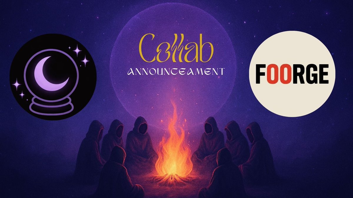 CovenWeb3's tweet photo. I'm happy to announce a new project entering our circle 🔮✨@foorgexyz https://t.co/uF82JVzWd0