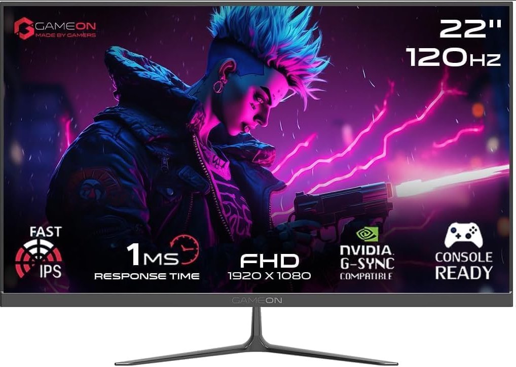 9999X_'s tweet photo. ودك بشاشة جانبية رخيصة!!

شاشة العاب GAME ON مقاس 22 انش  

22inch | FHD | IPS | 120 hz |1 ms | HDMI 2.1

✅  السعر 264 ريال (شبه جديد) ✅ 
✅  السعر 3499 ريال ( جديد) ✅ 

البائع: امازون 

الرابط ⤵️
https://t.co/CRfXXqdyIZ https://t.co/Tjk4sHxNuR