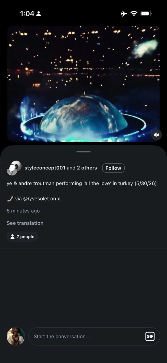 dökülmüş süt, PARIS TEXAS FAN ACC tweet media