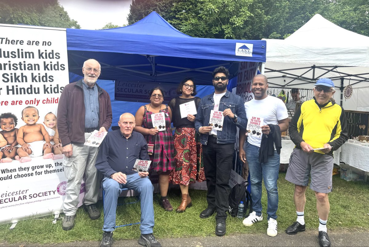 NazreenBibi1's tweet photo. Had a wonderful day today representing the @NatSecSoc Ban faith schools. Children deserve education, not indoctrination. Identity should be chosen, not assigned. https://t.co/EjslBSNWtC