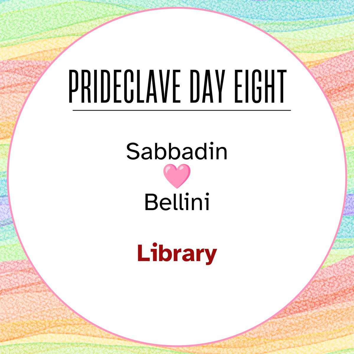 prideclave's tweet photo. Eigth day of Prideclave, it's time for some Sabballini! https://t.co/eEwN0JOeIP
