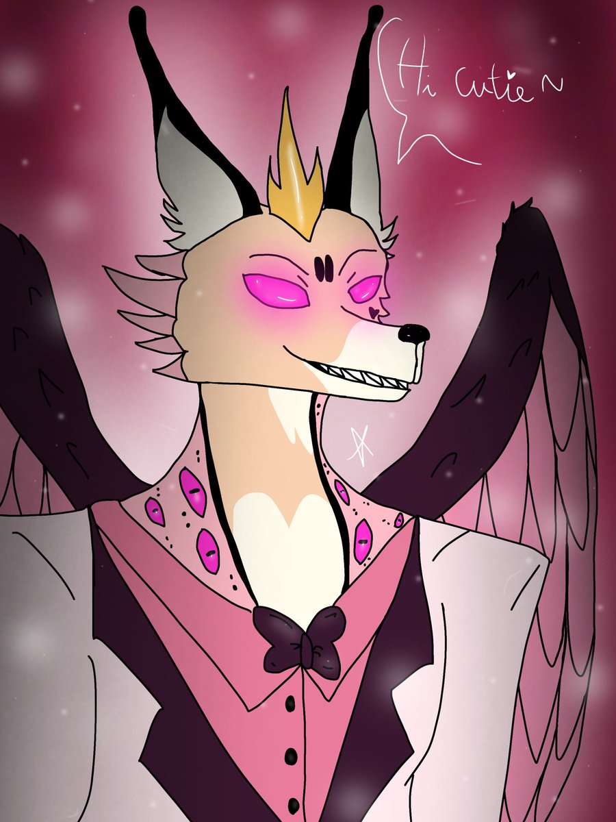 LucieAlien's tweet photo. Drawing for @YahyaSobhi3077 ! 

I Hope you like it ❤️‍🔥❤️‍🔥

#gift #forafriend #furryart #furry #helluvaboss https://t.co/mxCa3UvS7k