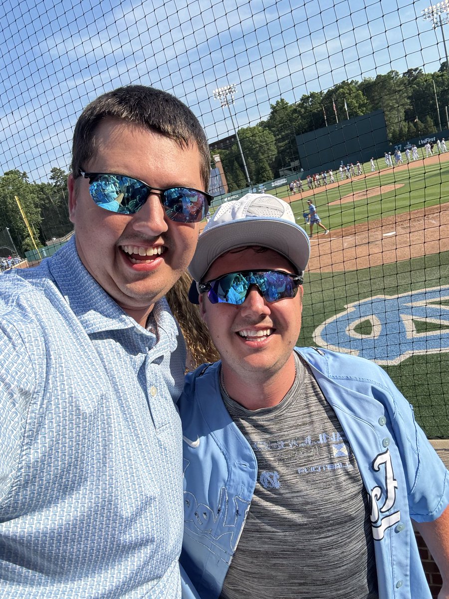 JordanFalls's tweet photo. NEVER COUNT OUT BOSH MAGIC!!!!! It took watching the last three innings on the concourse with @DeThompson9, some rally caps, and turning a jersey inside out, but the OMAHA HEELS are headed back to the College World Series! 

#BOSHMAGIC #GDTBATH #GOHEELS https://t.co/W1YSp2fKbp