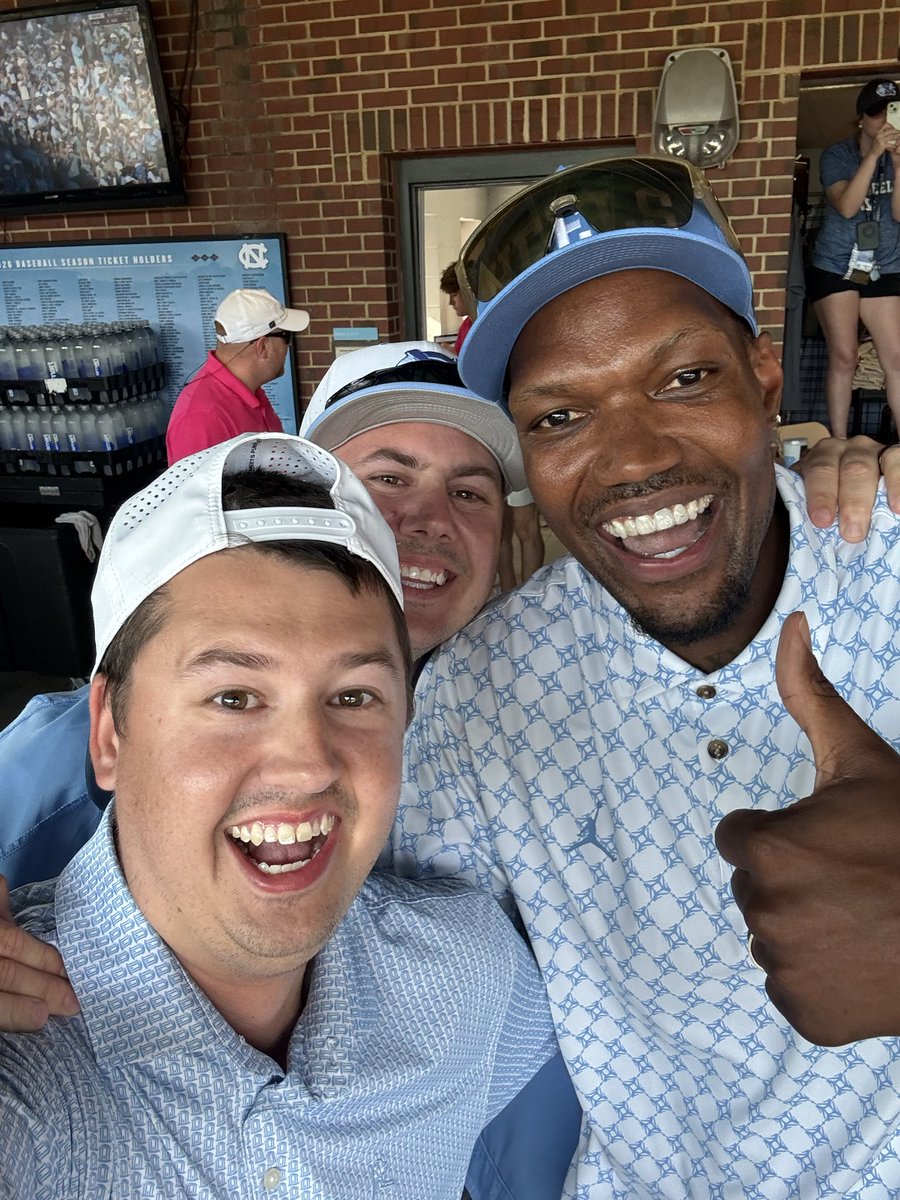 JordanFalls's tweet photo. NEVER COUNT OUT BOSH MAGIC!!!!! It took watching the last three innings on the concourse with @DeThompson9, some rally caps, and turning a jersey inside out, but the OMAHA HEELS are headed back to the College World Series! 

#BOSHMAGIC #GDTBATH #GOHEELS https://t.co/W1YSp2fKbp