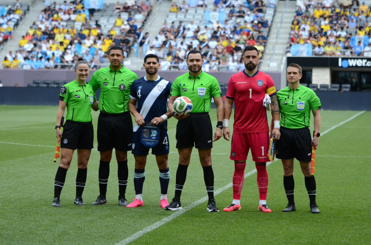 fedefut_oficial's tweet photo. ⏱️FINAL PARTIDO •  Amistoso Internacional 

🇪🇨Ecuador (3) 🆚 (0) Guatemala🇬🇹

🏟️ Scotts Miracle-Gro Field
📺TvGT

#ModoSelección #VamosGuate [ JA Masters Events ] https://t.co/iycAxpGgvu