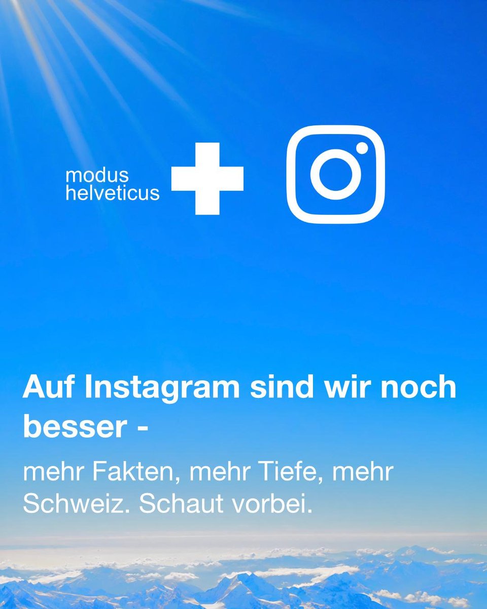 ModusHelveticus's tweet photo. Ist wirklich so! https://t.co/7qYDvbhocO https://t.co/yKAE8so64U