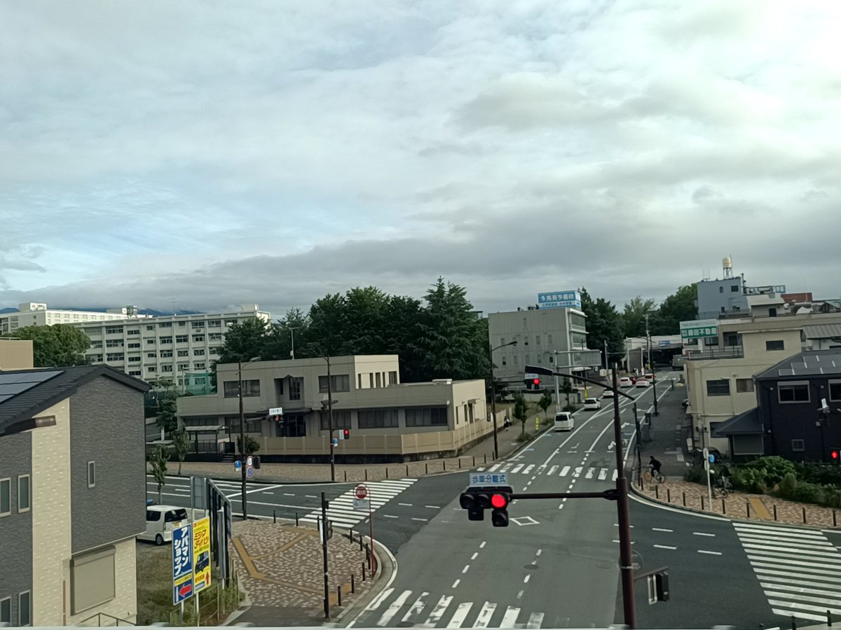 cx5051's tweet photo. 雨やんでよかった☁
富士山は見えず https://t.co/DrSFsujY6M
