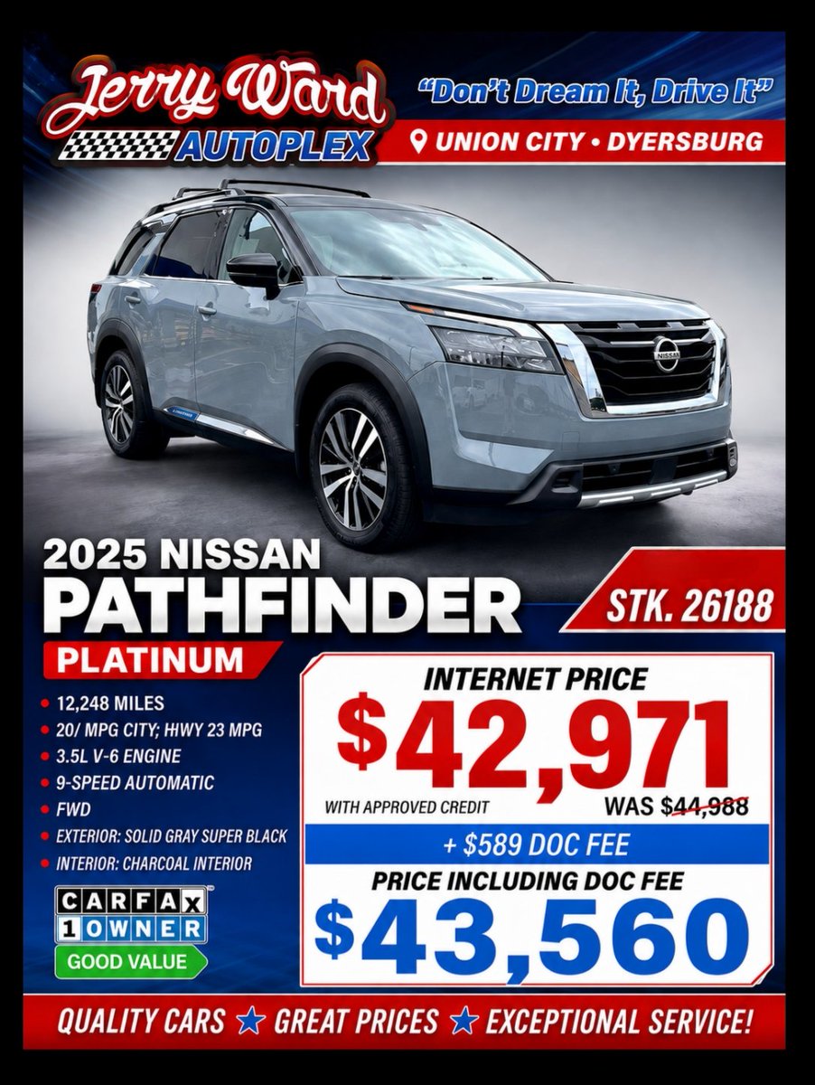 TonySellsCars's tweet photo. Call/Text   731.335.4854 https://t.co/iKegCdFyOE