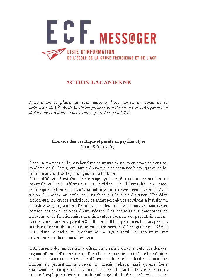 ECF_AMP's tweet photo. 📢Intervention de Laura Sokolowsky au Sénat À partager largement https://t.co/QByXLCxSnF