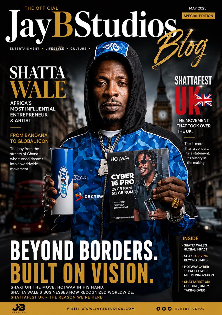 Jaybarony's tweet photo. BEYOND BORDERS: SHATTA WALE TAKES SHAXI &amp; HOTWAV GLOBAL THROUGH SHATTAFEST UK 🔥👑🌍
#ShattaFestUK2026 #shattawale #sm4lyf #shattamovement #shatta @maqcoyreports @shattawalegh @RayAnkrah0 @1harrismadeit @NantyDegrees @Highestkay12 https://t.co/U0NO6PP9DU