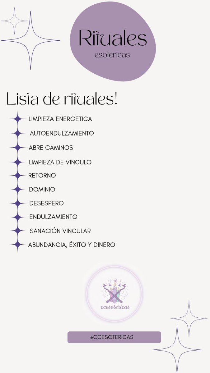 ccesotericas's tweet photo. Esto es una lectura general, si no te resuena dejalo ir, si estas interesado en alguno de mis servicios escribime! gracias por leer ❤️✨ https://t.co/i2dXd9cSQx