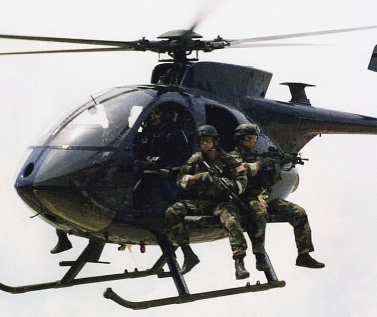 Hazesint's tweet photo. "Delta’s E Squadron (SEASPRAY/Virginia Boys) also played a major role in Bosnia, albeit one hidden in plain sight. The covered air squadron was still a small organization in the 1990s with only about fifteen pilots, but its capabilities had grown since its Seaspray days." https://t.co/35rkwZlyTH