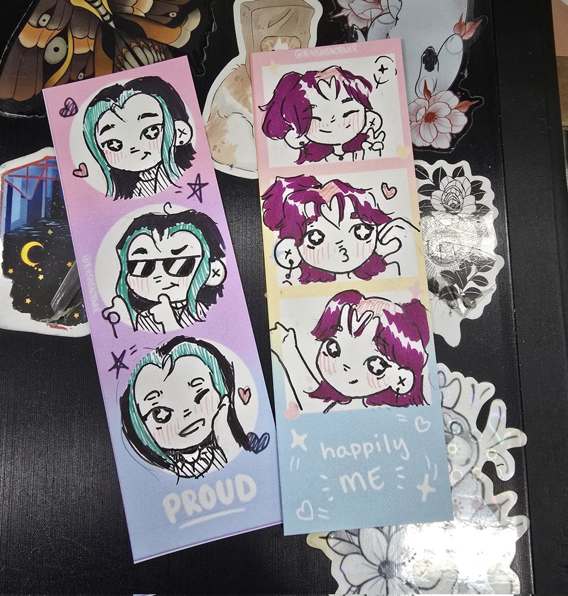 EastyBug's tweet photo. did my first doodle booth til my hands literally couldn't hold my pens anymore and lemme tell ya, it was so fun and people were so sweet :')

here's some of my faves! https://t.co/D6384aCwzl