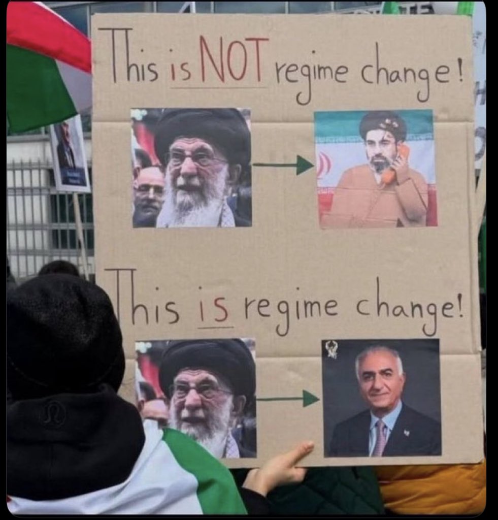 persianmiow's tweet photo. @LionsOfZion_ORG @revme1401 To all our Jewish brothers and sisters.. please
FINISH THE JOB #KingRezaPahlavi‌ForIran #IranMassacre‌ https://t.co/qZRiFYNJ7k