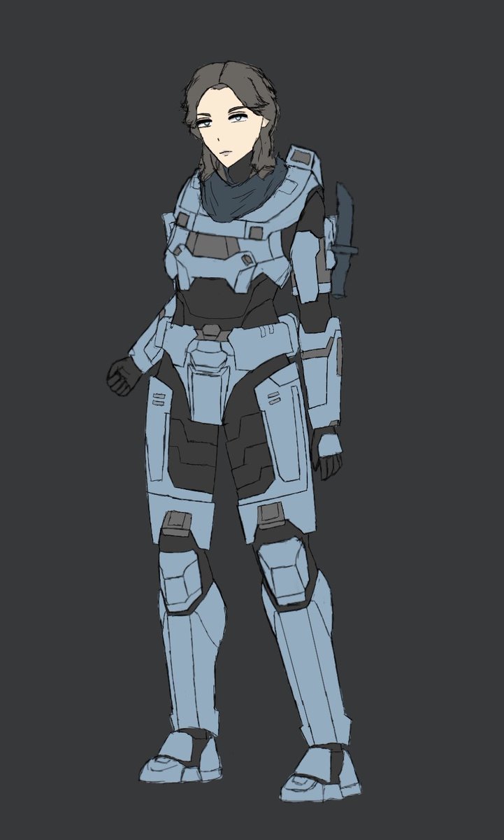 AnderCalvin's tweet photo. Finished Claire’s redesign sketch https://t.co/C62Z3COsmr