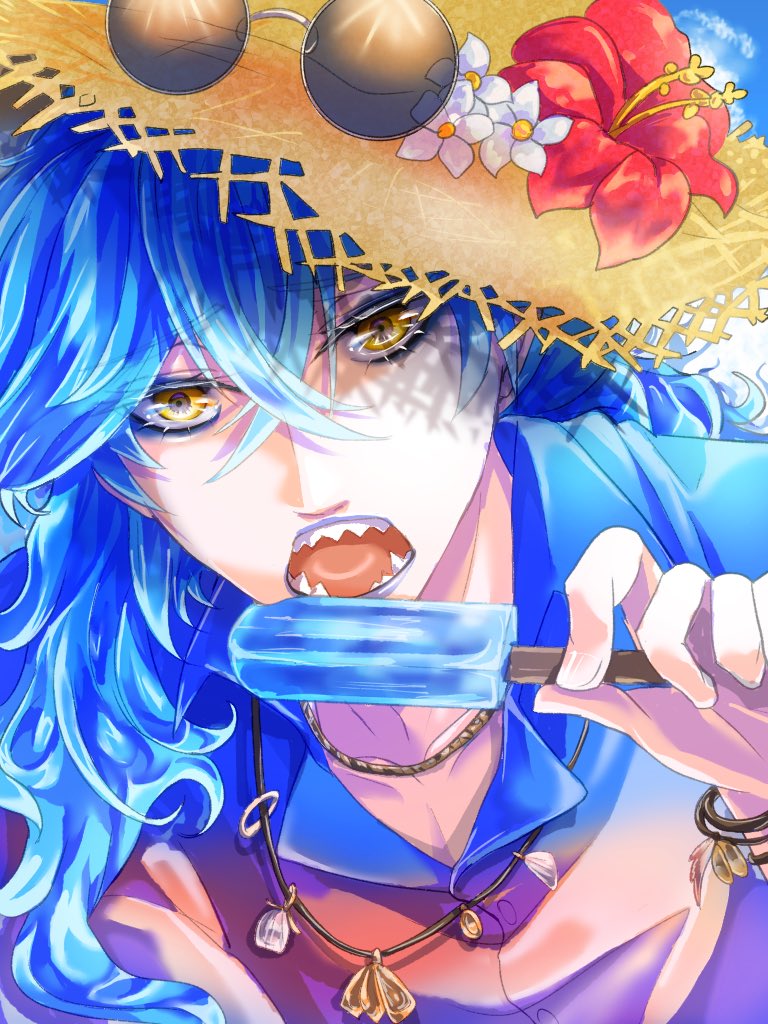 kanouren_oekaki's tweet photo. 夏のイデア💀

#twstファンアート https://t.co/R30jjan46Y