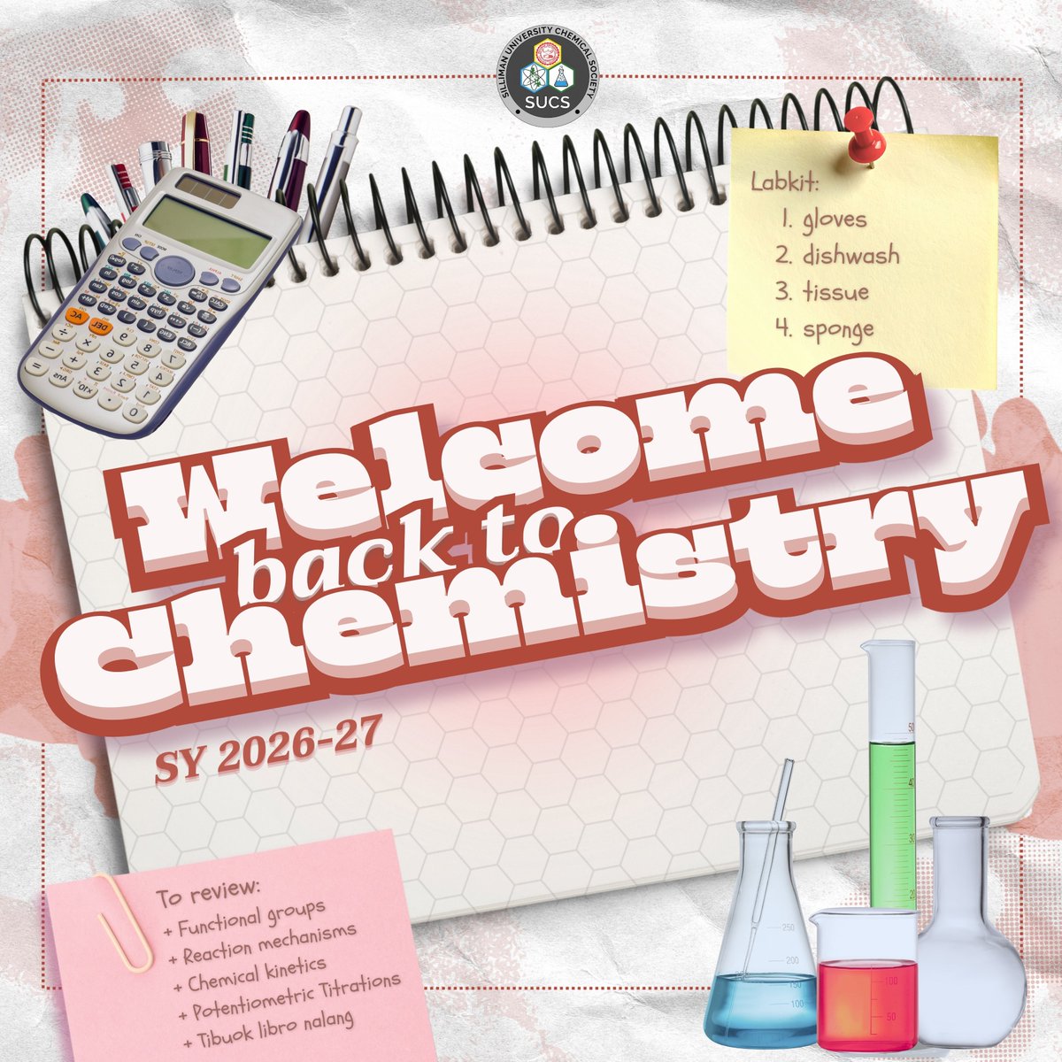 su_chemsoc's tweet photo. 𝐎𝐊𝐀𝐘 𝐂𝐇𝐄𝐌𝐒𝐎𝐂, 𝐖𝐄'𝐑𝐄 𝐁𝐀𝐂𝐊. 𝐃𝐈𝐃 𝐘𝐎𝐔 𝐌𝐈𝐒𝐒 𝐔𝐒? 𝐁𝐄𝐂𝐀𝐔𝐒𝐄 𝐖𝐄 𝐌𝐈𝐒𝐒𝐄𝐃 𝐘𝐎𝐔!

𝗟𝗮𝗯 𝗴𝗼𝘄𝗻𝘀 𝗼𝗻, 𝗺𝗮𝗻𝘂𝗮𝗹𝘀 𝗵𝗲𝗿𝗲, 𝗹𝗮𝗯 𝗸𝗶𝘁𝘀 𝗲𝘃𝗲𝗿𝘆𝘄𝗵𝗲𝗿𝗲. 𝗔𝗬 𝟮𝟬𝟮𝟲–𝟮𝟬𝟮𝟳, 𝘄𝗲 𝗮𝗿𝗲 𝗯𝗼𝗿𝗻 𝗿𝗲𝗮𝗱𝘆! 🔥 https://t.co/PkllceGntJ
