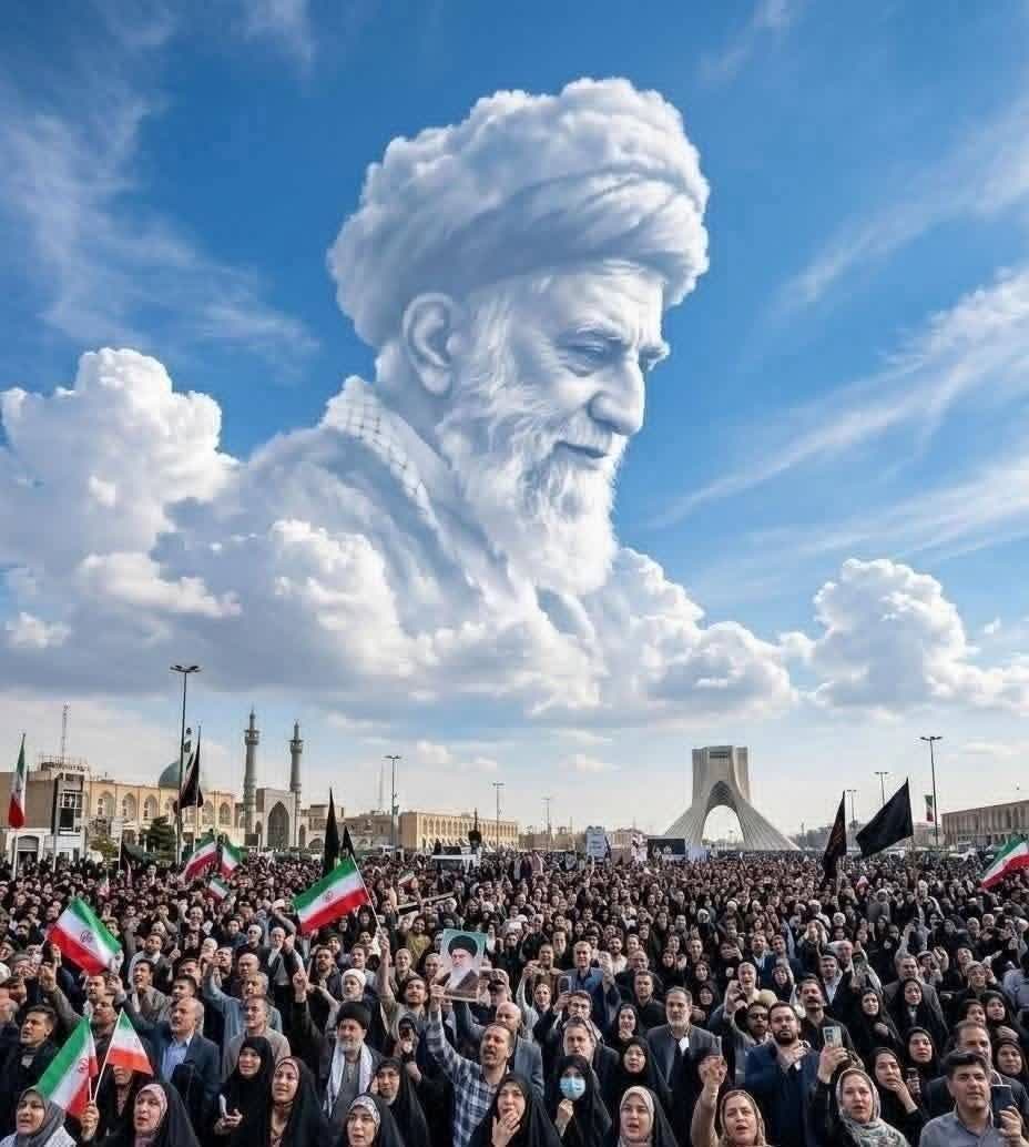 taha_11h's tweet photo. هویت ما در پیوند میان خاک میهن و ولایت است؛ ما با تکیه بر اقتدار رهبرمان، از ایران دفاع می‌کنیم و بر این میهن ایستاده‌ایم

#خیابان_ایران 
#IranianOnIt https://t.co/kfaY9znS1P