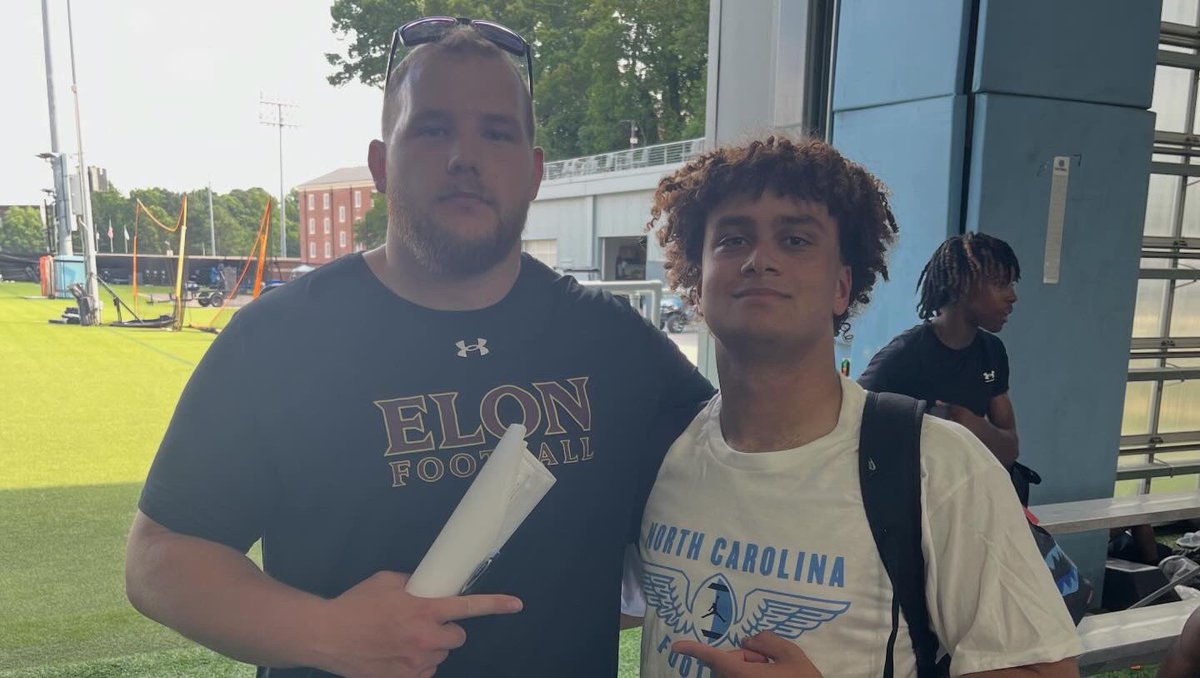SeanDuff27's tweet photo. Great camp at @UNCFootball today. Thankful for the opportunity to train and
improve my game. Go Tar Heels! @SteveMonninger @BE1STRING @ray_vohasek @coachmeans_20 @Belichick_B https://t.co/xmuDMcAr9Q