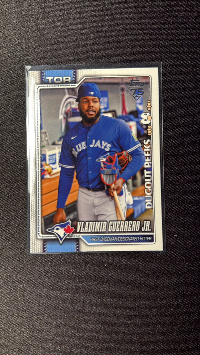 lostbearcards's tweet photo. 🚨 Lost Bear Stack Sale 🚨

Day 2 - Final Day

2026 Topps Series 1 Vladimir Guerrero Jr Dug Out Peeks

$17 https://t.co/WhXXZg0D7C