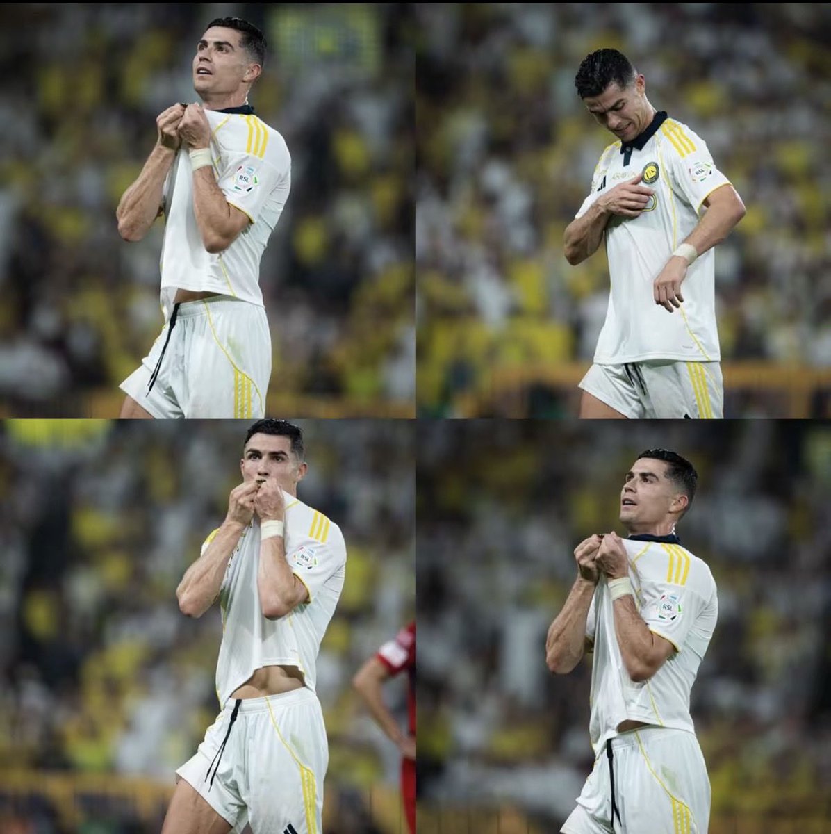 petrano_1's tweet photo. أنا بصراحة قد حطيت على الدون اكس،❌ لكن بعد وقفته بالشتوية للعبث ؟ وبعد قبلته لشعار النصر ؟ رجعت حبيته 
رغم اني اساسا من عشاق ليونيل .. 

كانت من افضل الاشياء الاستثنائية الي صارت للنصر 💛 https://t.co/z2u8YLIJWY