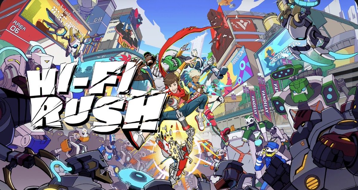 Foxse7en's tweet photo. Je change de style après Batou, je bascule sur quelque chose de plus musical 😎🎸🎶 avec ce Hi-Fi Rush que je souhaitais faire depuis treeeeees longtemps ! 
Après 1h de jeu, je sens que ça va me plaire 🤟 Y’a tous les ingrédients pour !
#PapaGamerFox https://t.co/3QnuE9WpUX