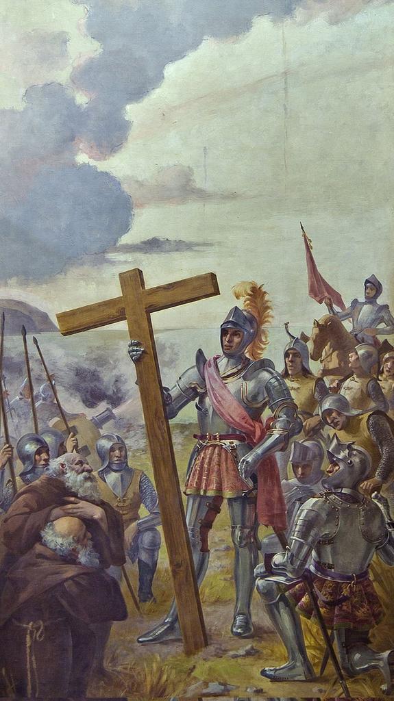 Imperio_e's tweet photo. 8 de Junio 1492: en España 🇪🇦, mediante documento expedido por los Reyes Católicos, el conquistador español Alonso Fernández de Lugo obtiene el permiso para conquistar la Isla de La Palma, en las Canarias, con la condición de que dicha conquista terminase en un año. https://t.co/yVatE8aVXD