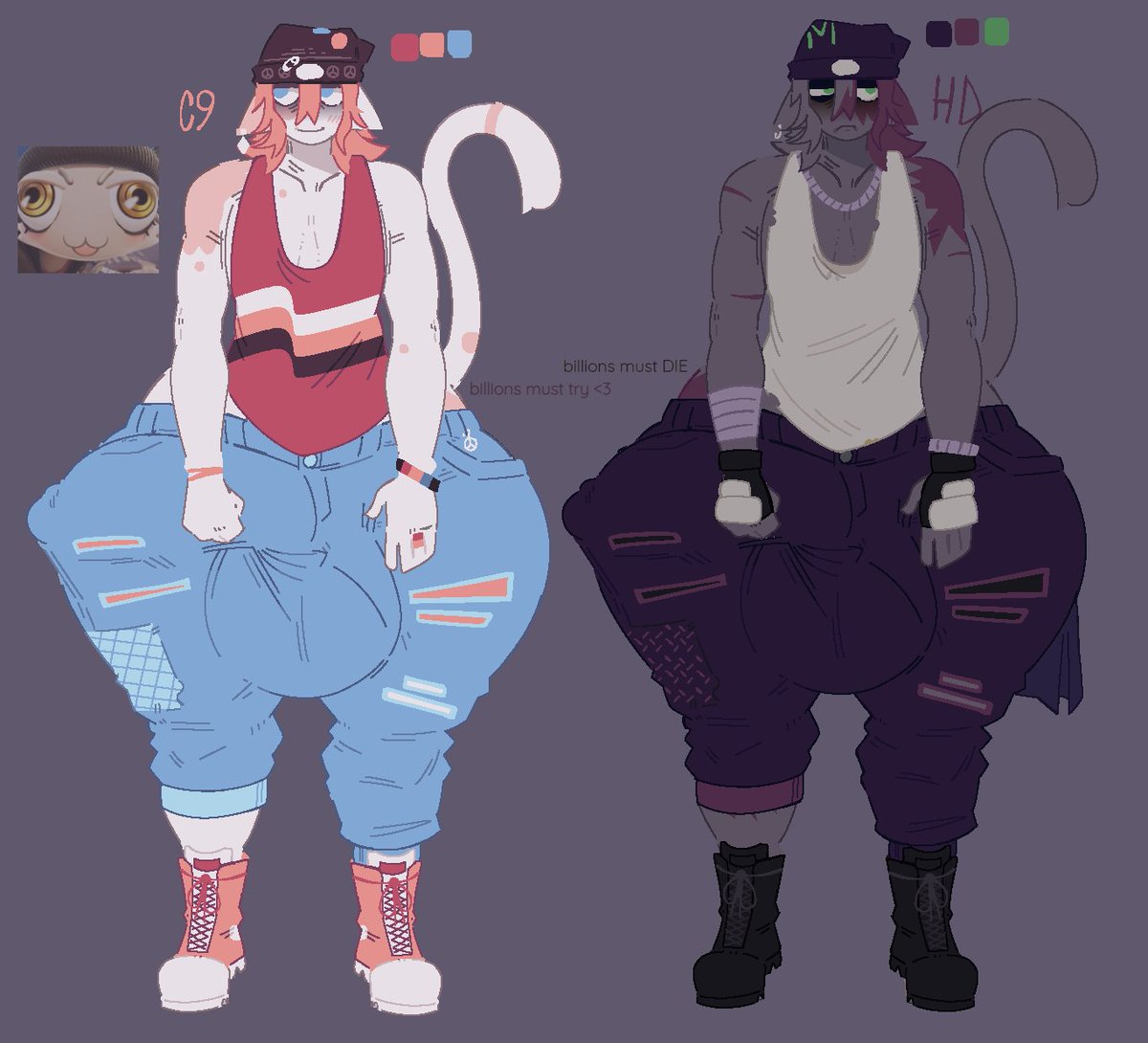 ephemeralscooge's tweet photo. my color palette game kinda mid https://t.co/Rp2jM8tSCD
