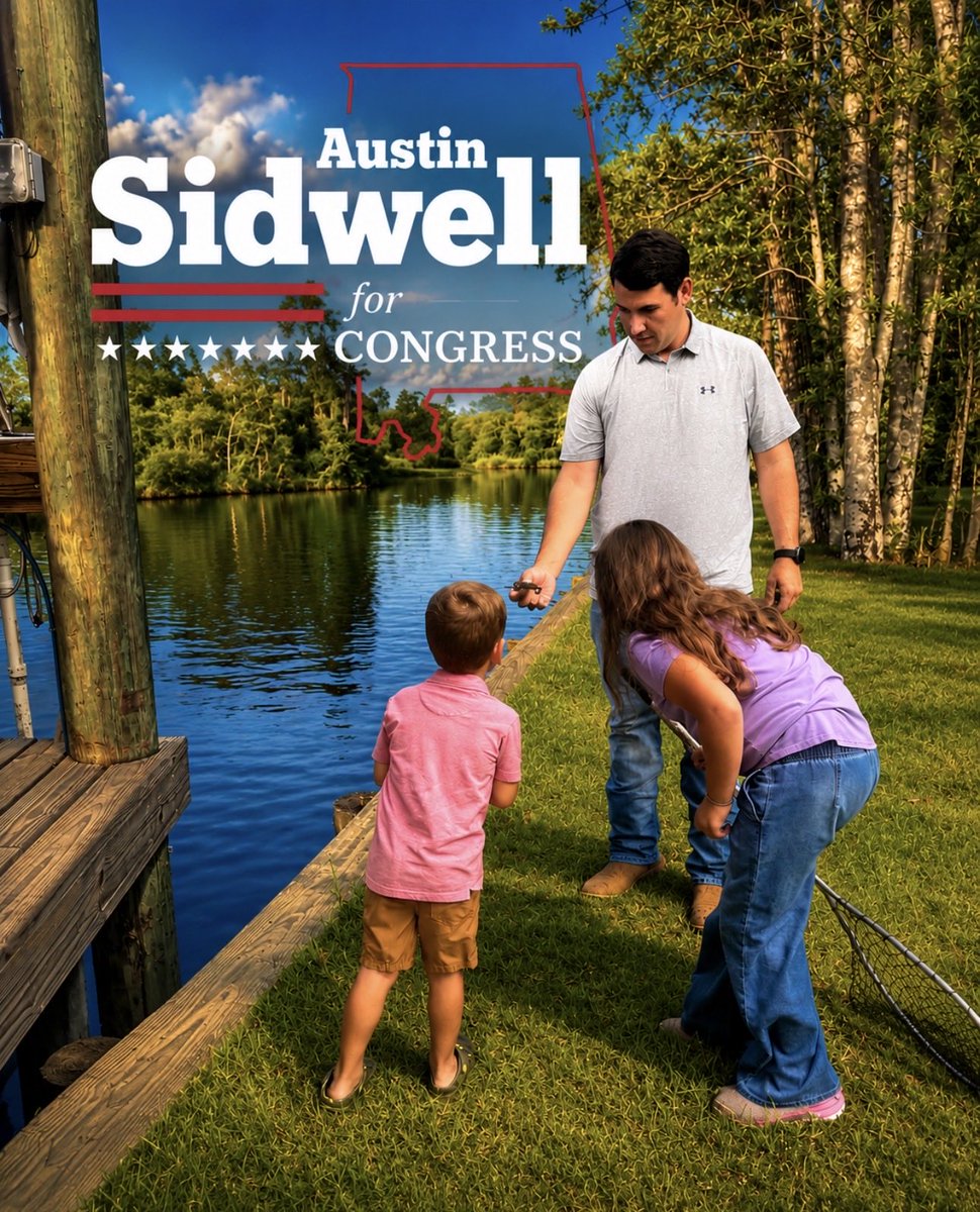 JA_Sidwell's tweet photo. The best way to change the future is to teach the next generation they can.

Leadership starts at home, and the lessons we pass down today will shape the America they inherit tomorrow.

🇺🇸 Donate Sidwell: https://t.co/9k75LCT41r https://t.co/QVNOaBhoNV