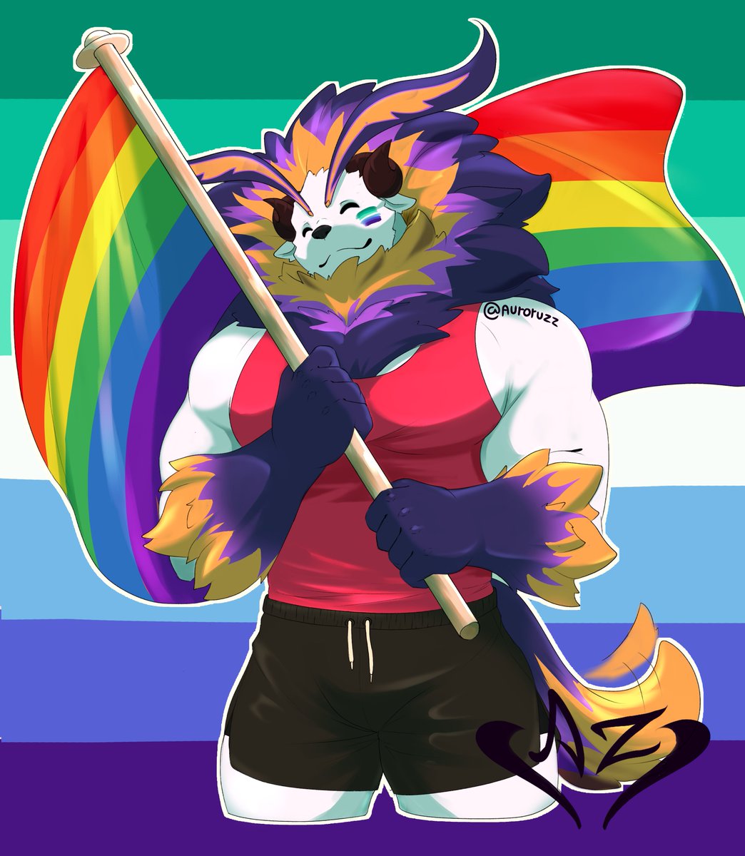 Auroruzz's tweet photo. happy pride month :3 🦋🏳️‍🌈 https://t.co/iXGXtXVRgT