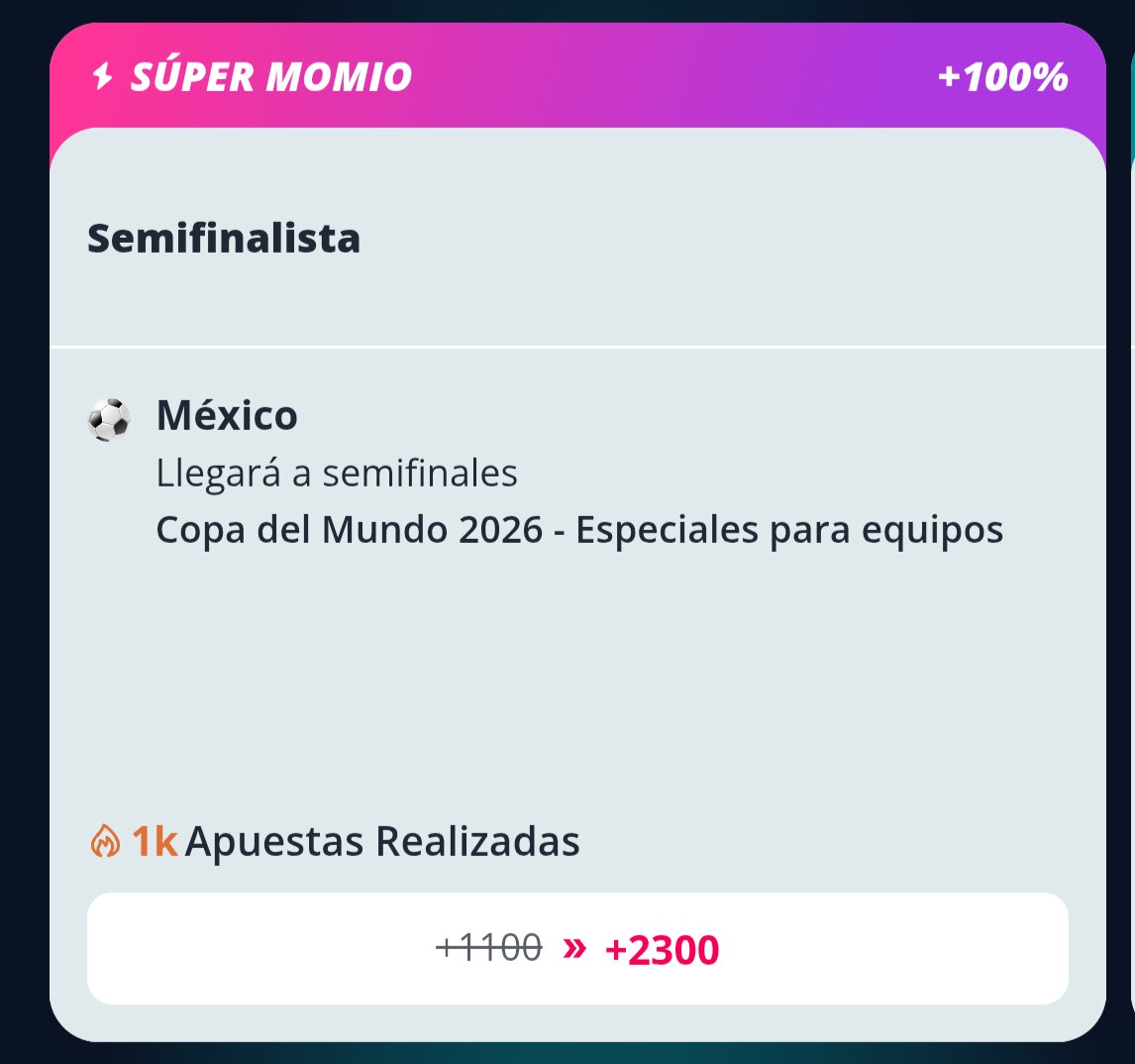 PinaBots's tweet photo. @zarabets 🇲🇽👀 https://t.co/33HWhqKPsU