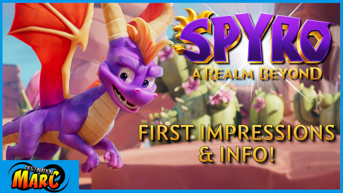 DestinationMarc's tweet photo. 📺 NEW VIDEO!

I'm still reeling over the announcement of "Spyro: A Realm Beyond," but while the hype is s till strong let's talk about the trailer and the blog post! Hope you enjoy!

https://t.co/PhKroswpNI https://t.co/WXDzTBijQO