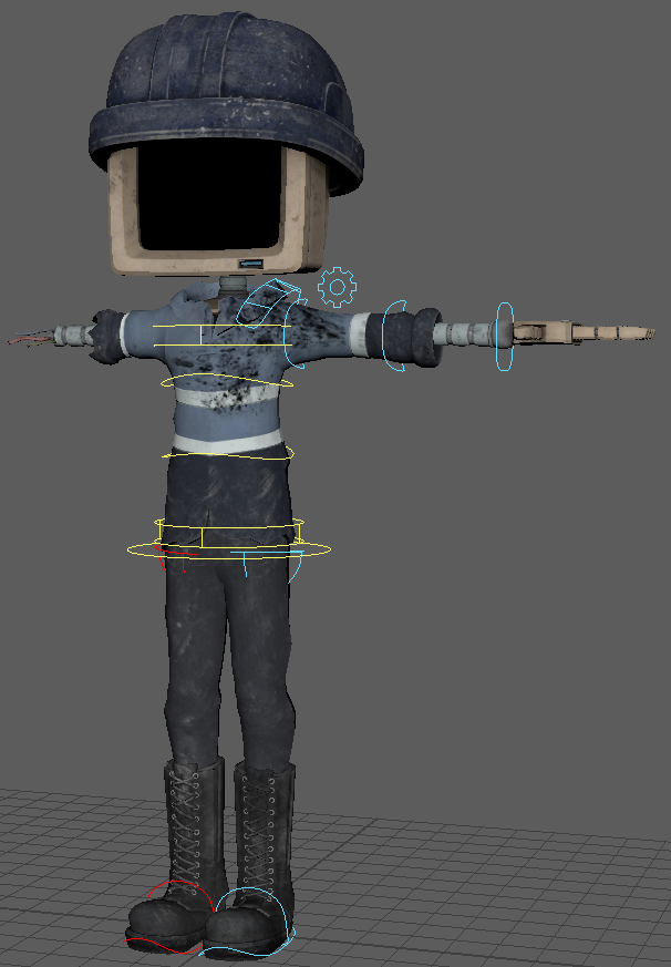 Trekinho20's tweet photo. ok... I need to talk. I just put this rig on the trash, cuz was hard doing.

said that, I start fresh and made a new rig.
#murderdrones #CGI #b3d #OC #originalcharacter https://t.co/5d1tBELHuZ
