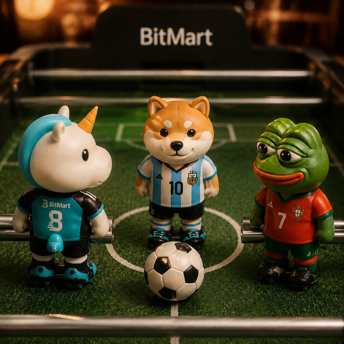 BitMart_zh's tweet photo. GM！新的一周，全军出击！☀️

世界杯的哨声即将吹响！不管是真球迷还是氛围组，全部准备开启狂欢！🎉 https://t.co/v2NuT3nwda