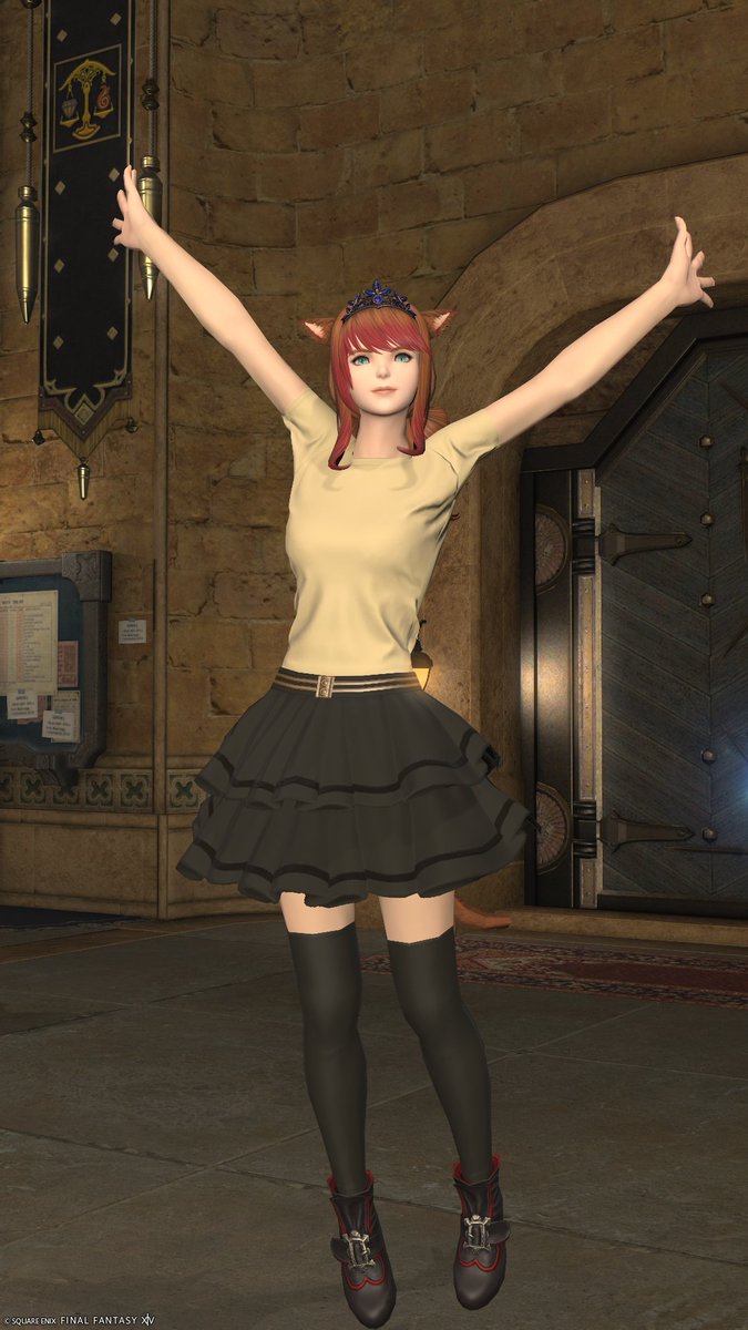 Bougainameri's tweet photo. #FF14SS
おはメリー！今日から仕事頑張ってきます٩('ω' )و
今時の若い女子みたいな夏服っぽくしてみました(*^▽^*) https://t.co/BHNCxZ1sqC